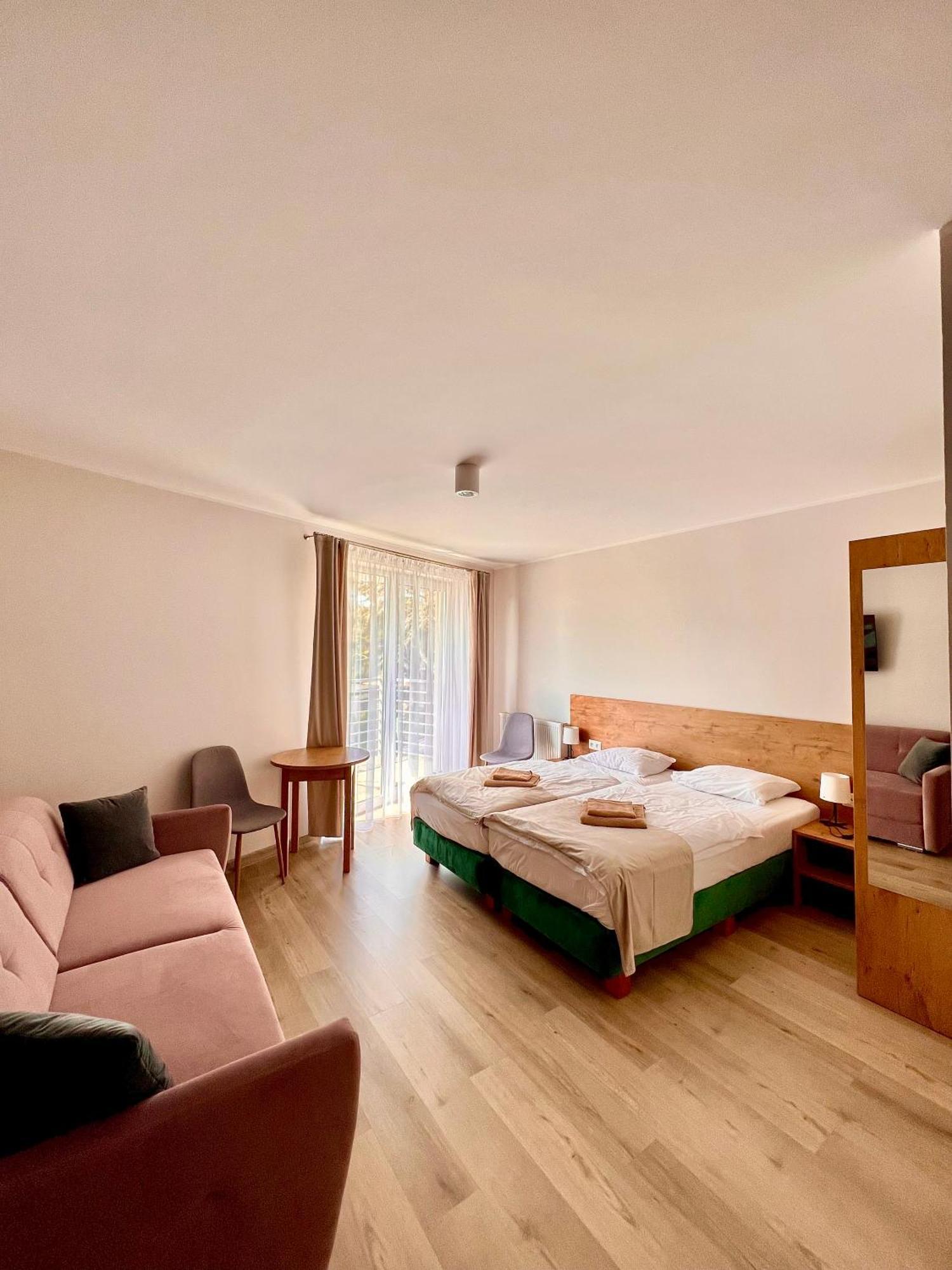Ferienwohnung Wenecja Polnocy Leba Exterior foto